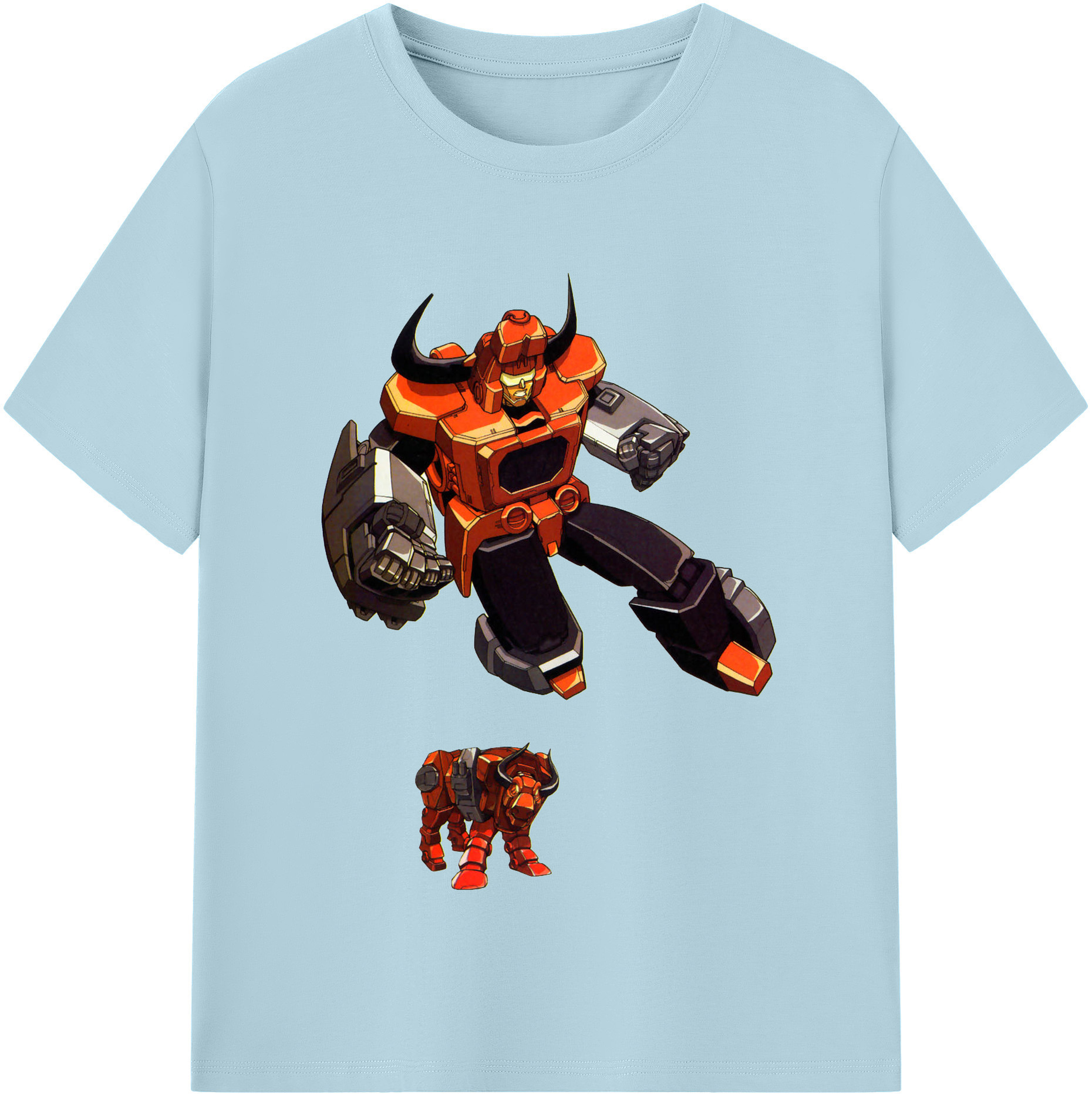 （画像用）  綿100％半袖Tシャツ（フロントプリント）